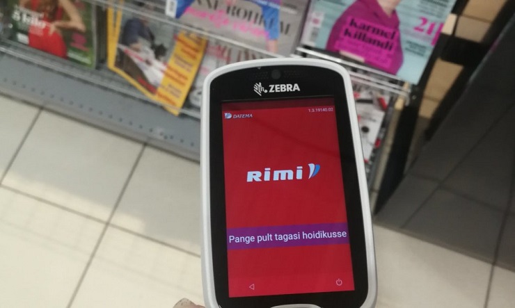В магазинах Rimi запускают ручные сканеры для самостоятельно сканирования