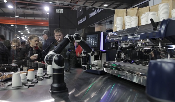 Белорусская компания Rozum Robotics планирует поставлять роботов-бариста в США