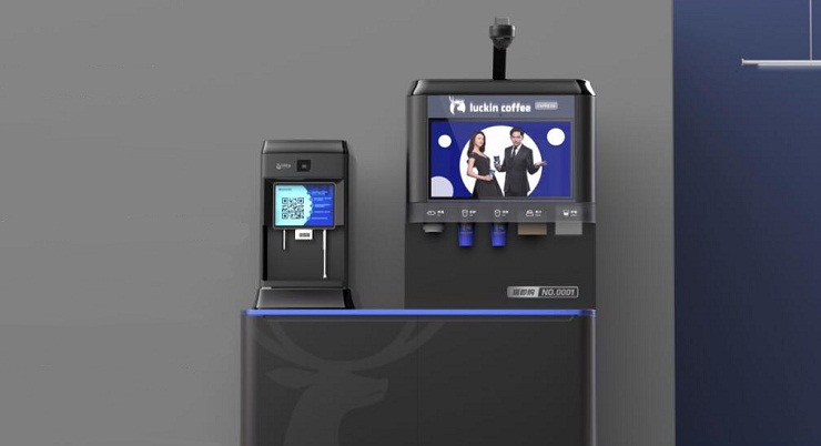 В Китае Luckin Coffee запустит сеть кофейных автоматов самообслуживания