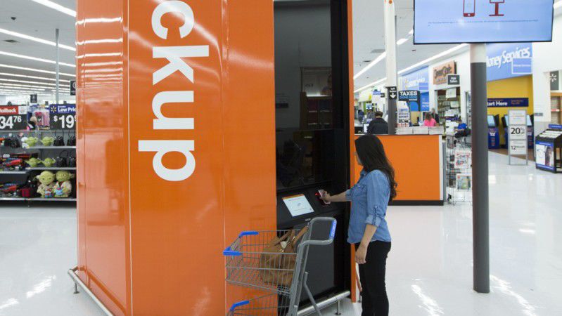 Walmart потратит $35,6 млн на установку постаматов для выдачи онлайн заказов