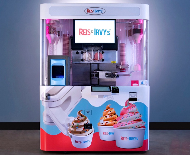 Роботизированные автоматы с мороженным Reis & Irvy's выручили в 2018г $17,1 млн