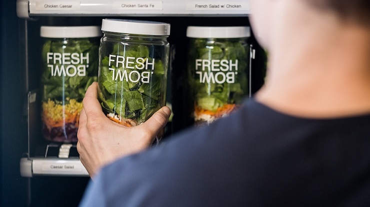 В Нью-Йорк приходят вендинг автоматы со здоровым питанием и эко упаковкой