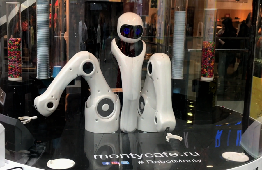 Бизнес история первого российского робокафе «MontyCafe»