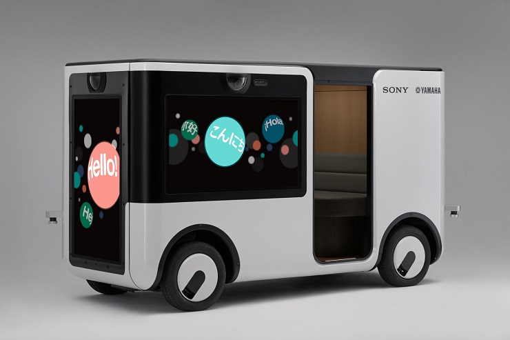 Sony и Yamaha Motor разработали беспилотный транспорт SC-1 Sociable Cart