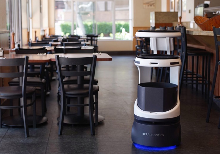 Bear Robotics привлекает инвестиции в проект роботов-официантов 