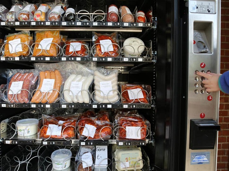 В Германии процветают вендинг автоматы с колбасой
