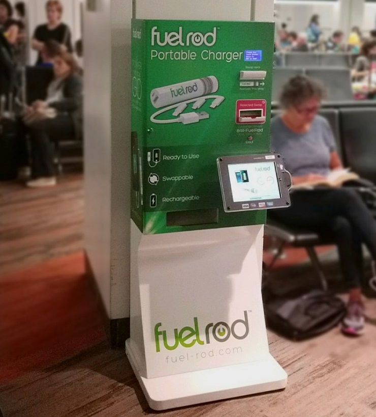 Компания FuelRod установила в региональном аэропорту Эшвилла киоски SwapBox