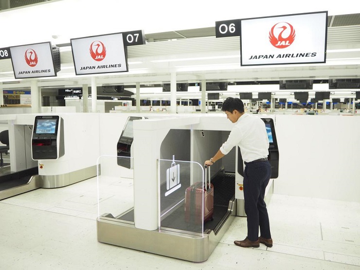 Japan Airlines запускает киоски интеллектуальной регистрации багажа