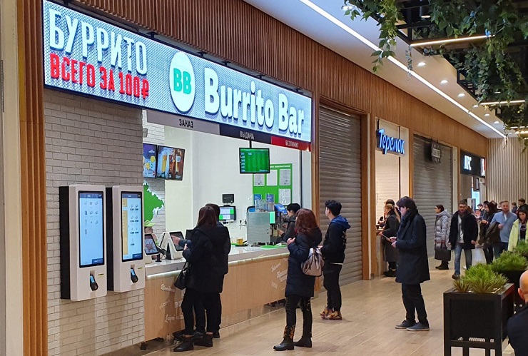 Терминалы компании TouchPlat теперь и в сети ресторанов Burrito Bar