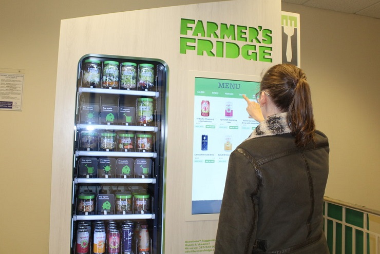 Власти Нью-Йорка проверяют фреш вендинг автоматы с готовой едой