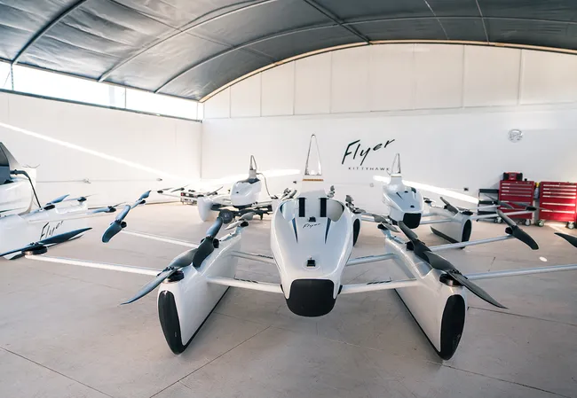 Разработчики воздушного беспилотного такси из Kitty Hawk столкнулись с техническими проблемами