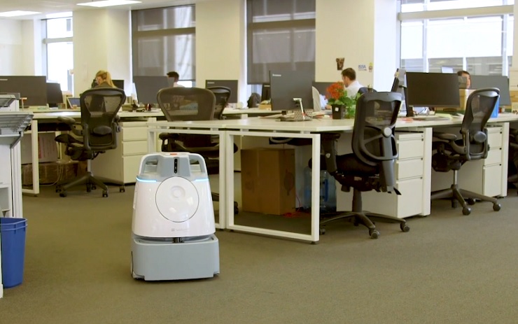 Автономный робот-уборщик Whiz теперь доступен в США
