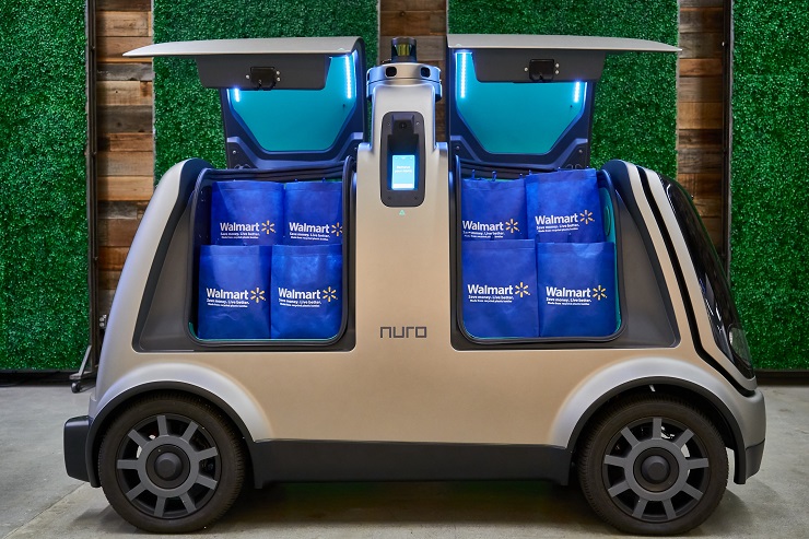 Роботы-курьеры Nuro R2 начнут обслуживать клиентов Walmart