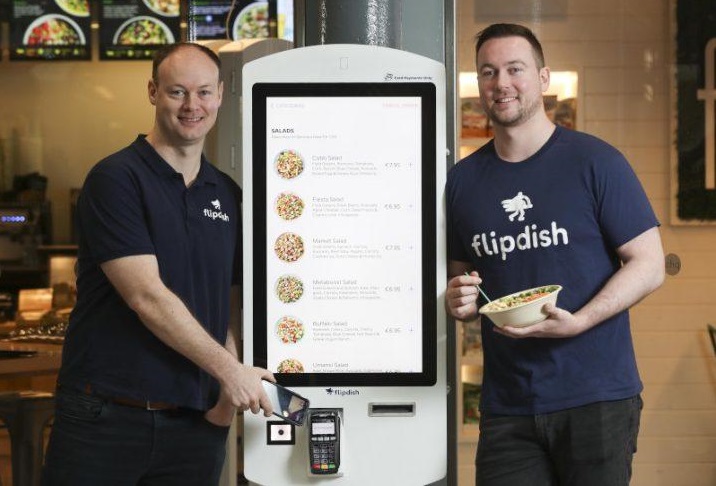 Ирландский стартап Flipdish запускает киоски самообслуживания