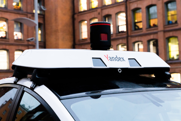 Яндекс тестирует в Москве собственные лидары и камеры для беспилотного транспорта