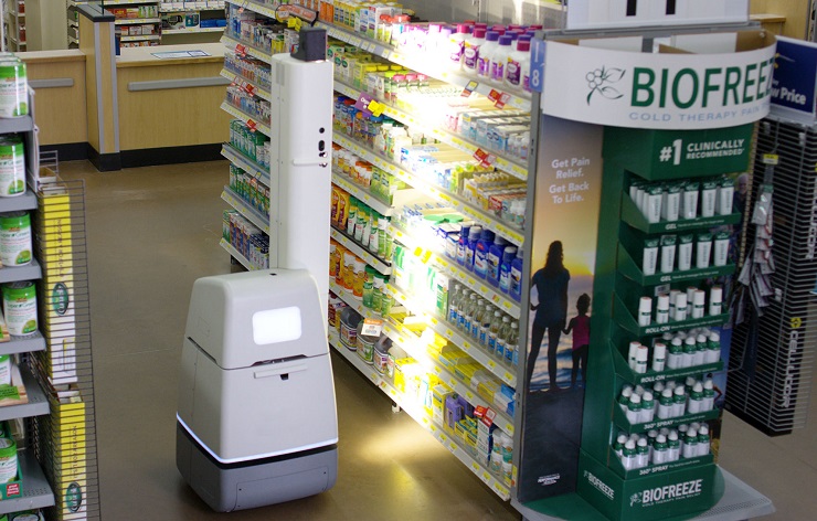 Walmart увеличивает парк роботов-мерчандайзеров 