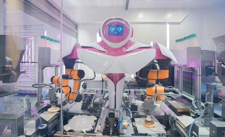 В Китае запустили первый полностью роботизированный ресторан