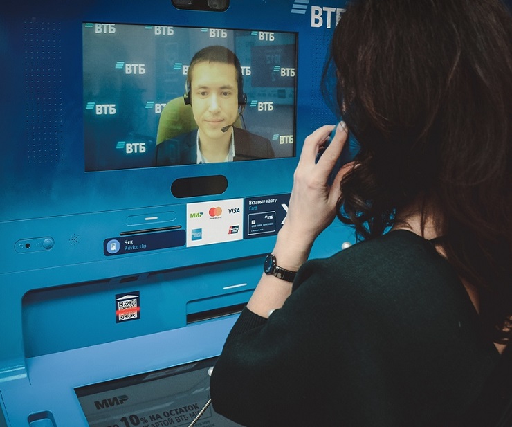 ВТБ тестирует видеобанкоматы