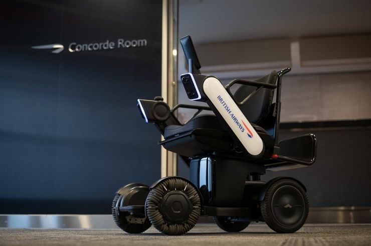 British Airways тестирует автономные инвалидные коляски в аэропорту Нью-Йорка