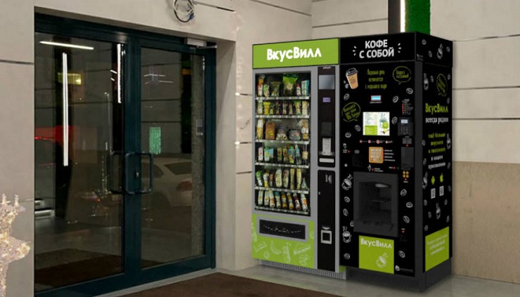 «ВкусВилл» установит свои вендинг автоматы в подъездах многоэтажек