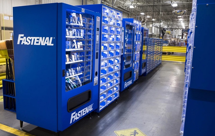 Fastenal приобрел активы производителя промышленных вендинг автоматов