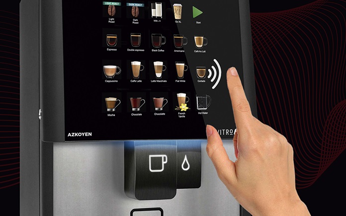 Azkoyen разработал бесконтактную технологию Air Touch для вендинга