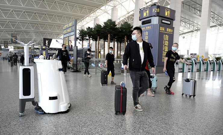 Аэропорт Гуанчжоу переходит на бесконтактные технологии
