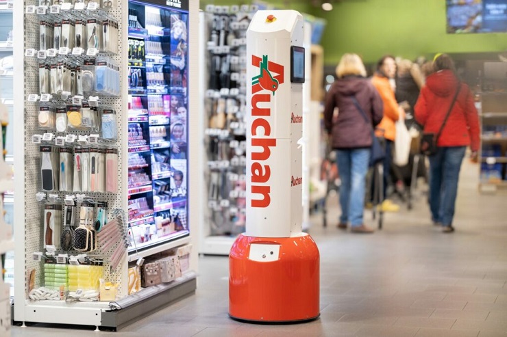 Auchan внедряет роботов-мерчандайзеров в Португалии