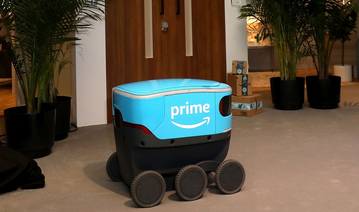 Сервис роботизированной доставки Amazon Scout появится в  Великобритании