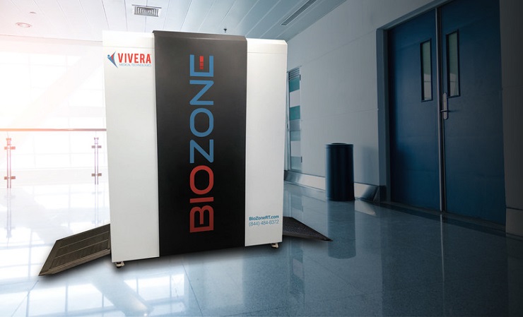 Биометрический дезинфекционный туннель представила Vivera Pharmaceuticals