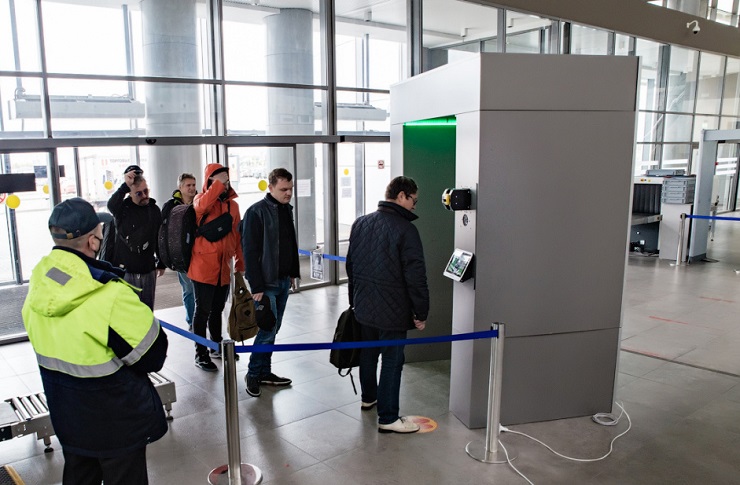 Пермский аэропорт автоматизировал температурный контроль пассажиров