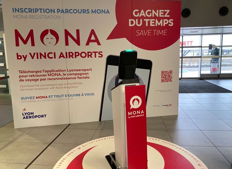 Аэропорт Лиона запустит биометрическую регистрацию пассажиров с помощью смартфона