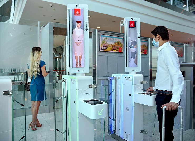 Emirates запускает биометрию в аэропорту Дубая