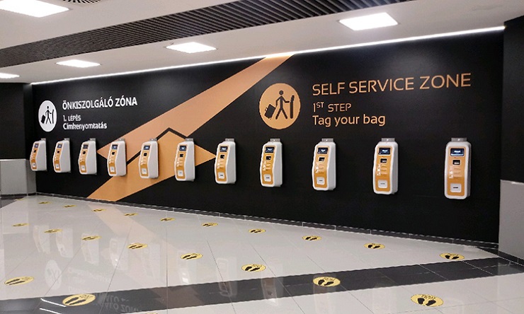 Аэропорт Будапешта автоматизировал регистрацию багажа