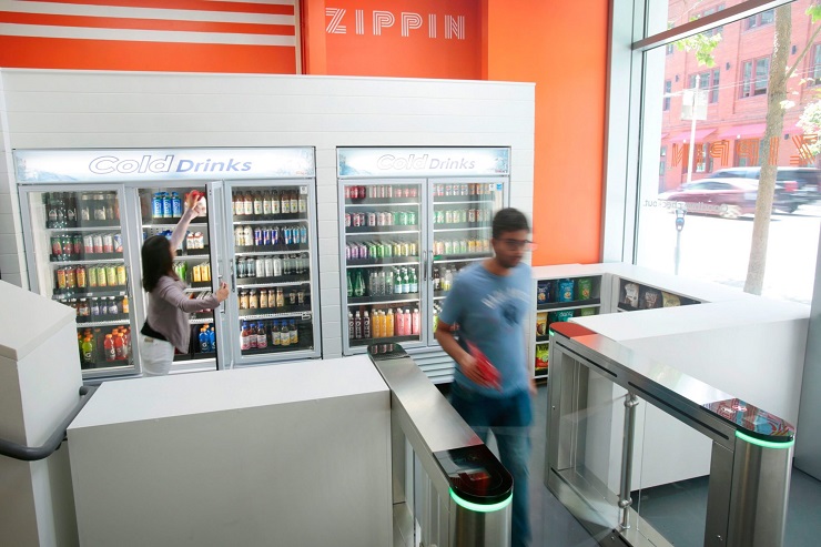 Fujitsu и Zippin выводят на рынок Японии без кассовые решения для розничных магазинов 