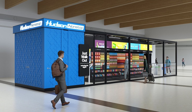 Hudson создает автоматизированный магазин на базе технологии Amazon Just Walk Out