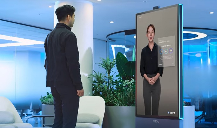 Samsung Neon готов заменить консультантов виртуальными ассистентами