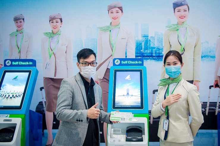 Bamboo Airways внедряет киоски саморегистрации пассажиров