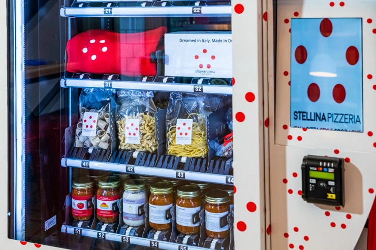 Stellina предлагает итальянскую кухню в вендинг автоматах 