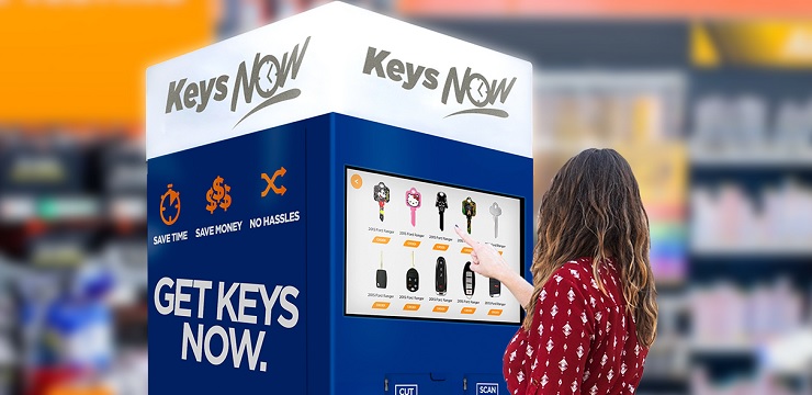 Car Keys Express представил терминал по изготовлению дубликатов автомобильных ключей