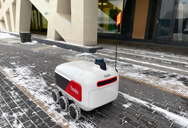 Яндекс тестирует роботов-курьеров в США, Израиле и Южной Корее
