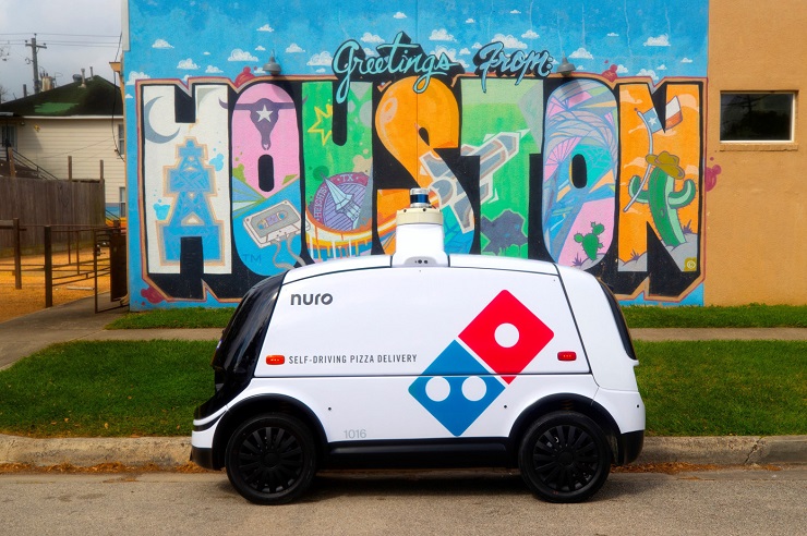 Domino’s Pizza запускает в Хьюстоне беспилотную доставку пиццы