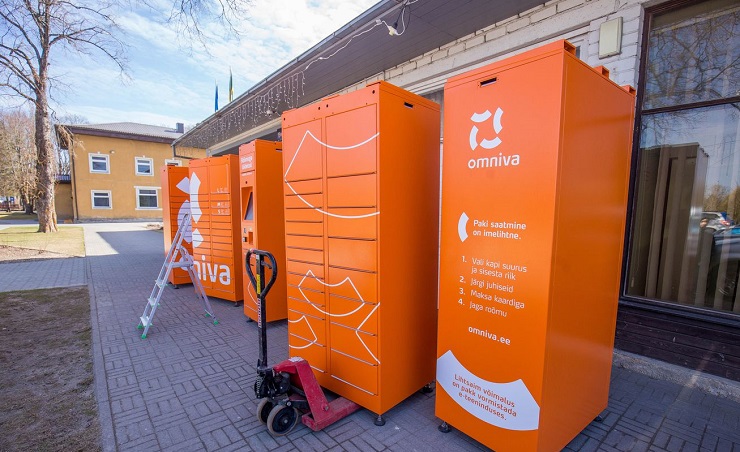 Omniva расширяет сеть посылочных автоматов