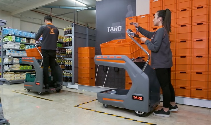 Migros Ticaret внедряет робота-помощника для сбора онлайн-заказов 