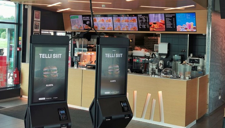 Hesburger потратит €1 млн на оснащение эстонских ресторанов терминалами самообслуживания 