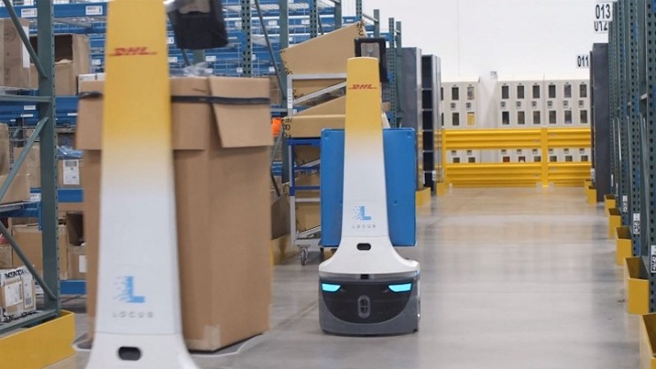 DHL закупит 2000 роботов-сборщиков у Locus Robotics