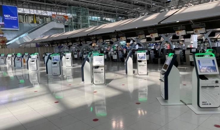 Аэропорты Таиланда внедрят 180 киосков саморегистрации
