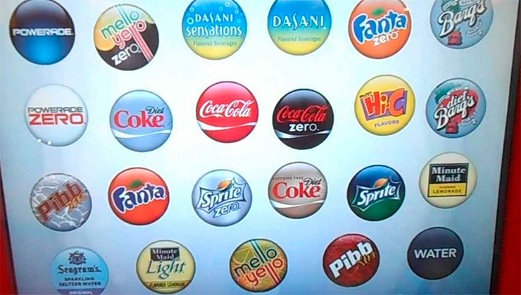 Вендинговые автоматы Freestyle от компании Coca Cola