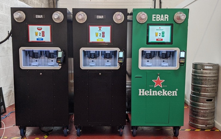 EBar привлек $916 000 финансирования на развитие пивных автоматов 