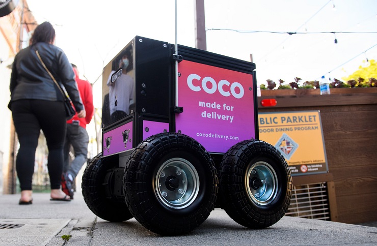 Coco привлек $36 млн инвестиций для своих роботов-курьеров
